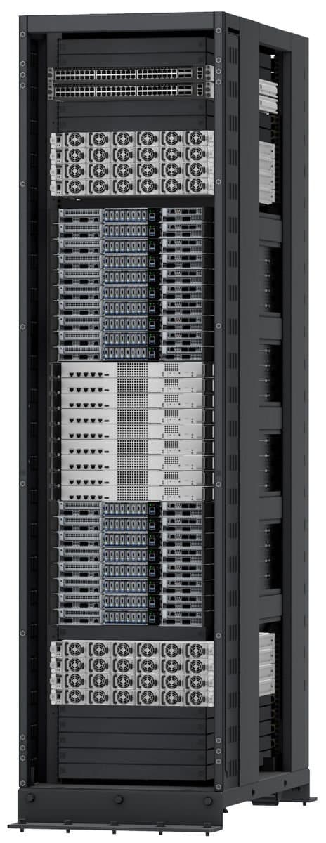 Lenovo NVIDIA GB300 NVL72 rack